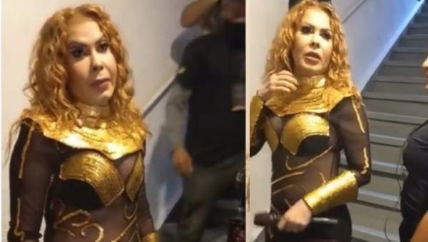 Joelma destrata f&atilde; que ganhou sorteio e viajou 14 horas para conhec&ecirc;-la