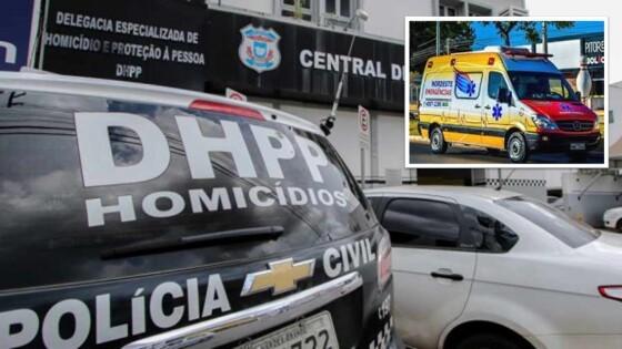 MT: M&eacute;dica &eacute; baleada dentro de ambul&acirc;ncia