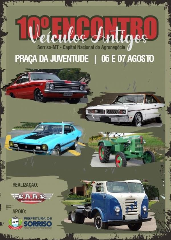 Sorriso: 10&ordm; Encontro de Ve&iacute;culos Antigos de ser&aacute; no fim de semana