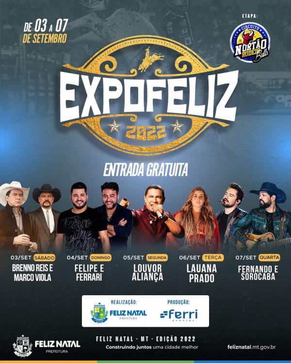 Expofeliz &eacute; lan&ccedil;ada e promete movimentar a cidade com shows e rodeio