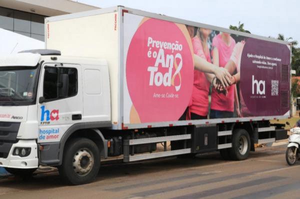 Sorriso: Unidade m&oacute;vel do Hospital do Amor est&aacute; atendendo no M&aacute;rio Raiter