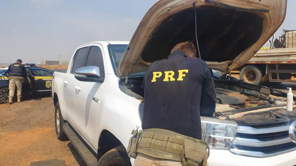 Digital Influencer de Sorriso &eacute; presa em Sinop com caminhonete roubada
