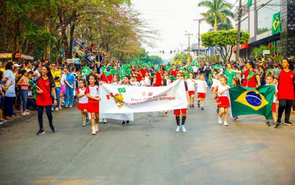 Sorriso: Veja como foi o desfile de 7 de Setembro