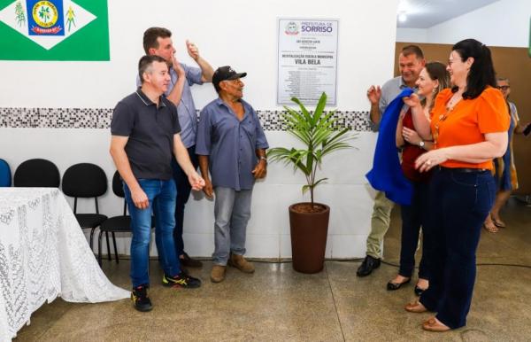 Sorriso: Depois de reforma, Cemeis Jd. Amaz&ocirc;nia e Escola Vila Bela s&atilde;o oficialmente entregues &agrave; comunidade