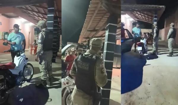 Prefeito briga com PMs por causa de som alto em bar e diz que manda na cidade: Deveriam estar atr&aacute;s de ladr&atilde;o