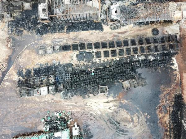 Sorriso: Sema notifica empresa de transporte de produtos agr&iacute;colas por danos ambientais ap&oacute;s inc&ecirc;ndio em armaz&eacute;m