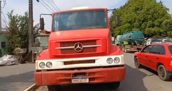 Sorriso: Policia militar recupera caminh&atilde;o furtado ap&oacute;s den&uacute;ncia