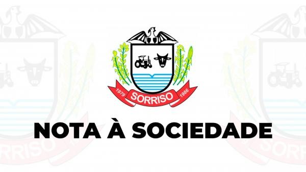 Sorriso: Prefeitura emite NOTA &Agrave; SOCIEDADE ap&oacute;s cr&iacute;ticas feitas por jornalista ao munic&iacute;pio