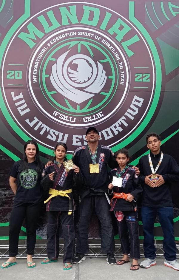 Equipe sorrisense &eacute; medalhista no Mundial de Jiu Jitsu