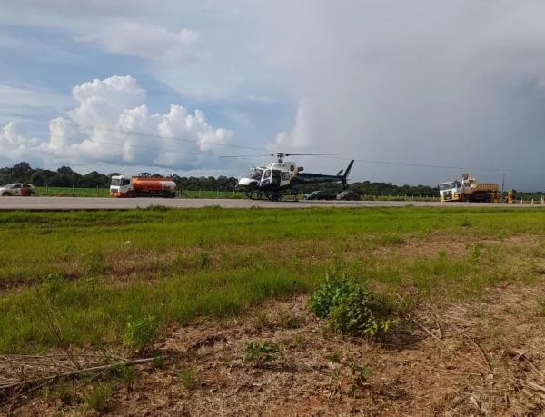 Vera: Ciopaer resgata motorista que ficou preso &agrave;s ferragens em acidente na BR-163