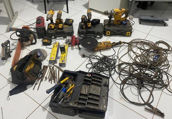 Sorriso: Equipamento el&eacute;tricos furtados de loja &eacute; recuperado pela Pol&iacute;cia Civil