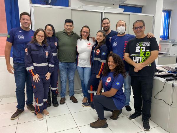 Em visita ao Samu, Damiani e Mauricio defendem implanta&ccedil;&atilde;o do servi&ccedil;o em Sorriso