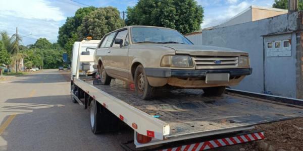 Sorriso: GM remove ve&iacute;culos abandonados conforme nova resolu&ccedil;&atilde;o 985 do CONTRAN