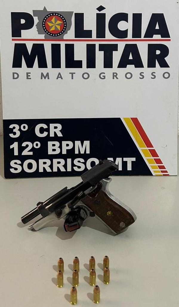 Sorriso: PM prende motorista de Hilux e apreende pista ap&oacute;s den&uacute;ncia