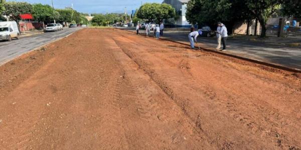 Sorriso: Avenida Rio Grande do Sul vai ganhar estacionamento central