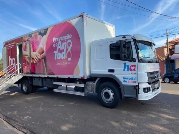 Caminh&atilde;o do Hospital de Amor estaciona em Sorriso na pr&oacute;xima semana