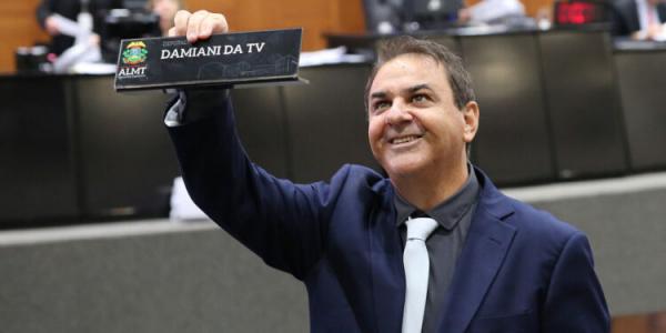 Damiani da TV, de Sorriso, assume como deputado estadual:  Vou continuar lutando pela sa&uacute;de das pessoas