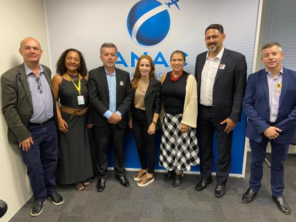 Em Bras&iacute;lia, sorrisenses buscam acelerar obras do Aeroporto Adolino Bedin