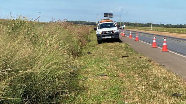 Sorriso: Ciclista morre ap&oacute;s ser atropelado por carreta na BR-163