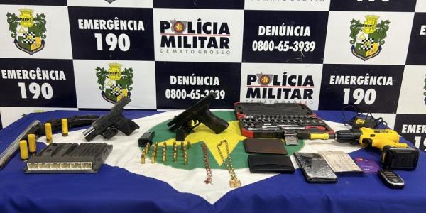 Sorriso: Dois morrem em confronto com a PM quando tentavam roubar carros na Exporriso