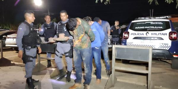 Sorriso: PM prende quadrilha que furtou m&oacute;dulos no Carav&aacute;gio