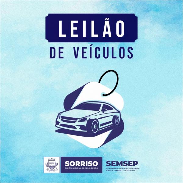 Por meio da Semsep, ser&atilde;o realizados seis leil&otilde;es de ve&iacute;culos e sucatas