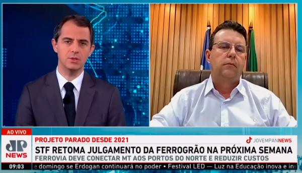 Ari Lafin, prefeito de Sorriso diz que BR-163 est&aacute; estrangulada e Ferrogr&atilde;o vai salvar vidas