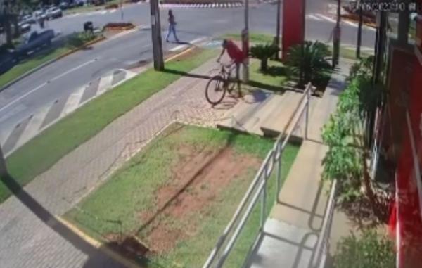 Sorriso: Sorriso: Bandido furta bicicleta de homem que foi comprar rem&eacute;dio em farm&aacute;cia