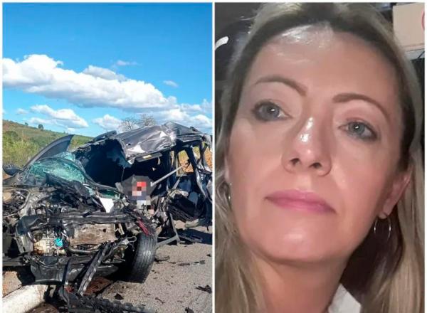 Jornalista morre em acidente entre carros e &ocirc;nibus na BR-116, no Vale do Jequitinhonha