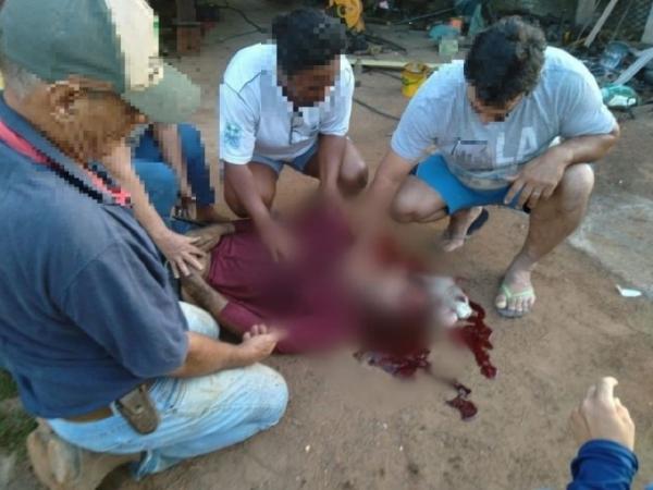 MT: Borracheiro morre ap&oacute;s pneu explodir e atingir sua cabe&ccedil;a