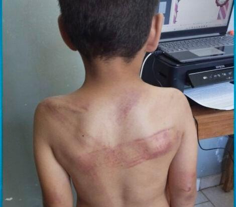 MT: Pai &eacute; preso por quase arrancar "alma" do filho, de 7 anos, dando surra com cinto de couro