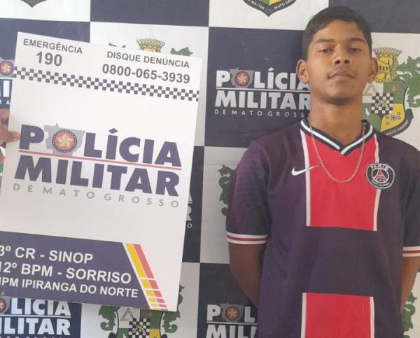 Ipiranga do Norte: Foragido &eacute; preso durante abordagem de rotina da PM