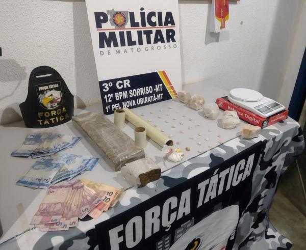 Nova Ubirat&atilde;: FT fecha "armaz&eacute;m do tr&aacute;fico" e apreende mais de 30 por&ccedil;&otilde;es de coca&iacute;na; 2 foram presos