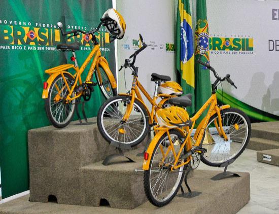 Vera: Prefeitura recebe 500 bicicletas que serão entregues para alunos irem à escola; A intenção é incentivar atividade física