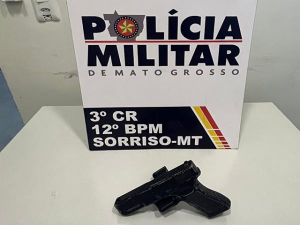 Sorriso: Homem &eacute; preso com simulacro em distribuidora de bebidas