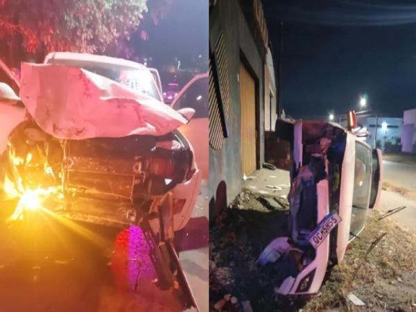 MT: Bandido furta carro, causa acidente e mata duas crian&ccedil;as durante fuga