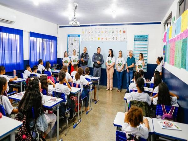 Sorriso: Escola Vila Bela recebe aula inaugural do Programa Proerd