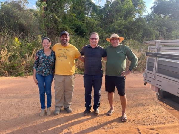 Nova Ubirat&atilde;: Autoridades Municipais realizam visita t&eacute;cnica ao distrito de Santo Ant&ocirc;nio do Rio Bonito