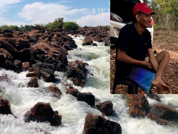 Sorriso: H&aacute; 20 dias homem desapareceu no Salto Magessi do Teles Pires
