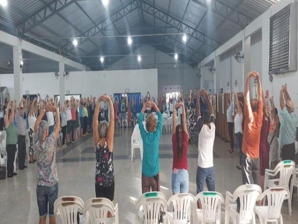 Sorriso: Mais de 200 Idosos participaram do 3° encontro do projeto Idoso Ativo e Feliz 