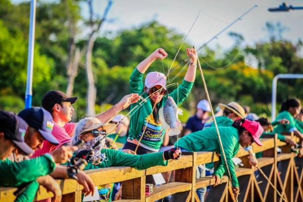 Sorriso: Abertura do 15&ordm; Festival de Pesca Z&eacute; Arag&atilde;o re&uacute;ne mais de 180 competidores no Lago do Rota