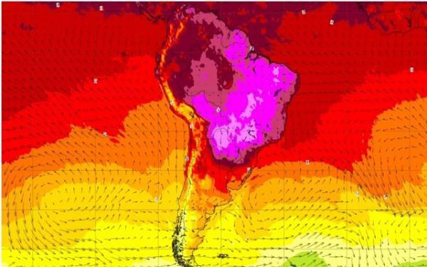 Brasil ter&aacute; onda de calor extremo de 40&deg;C a 45&deg;C e "risco &agrave; vida"