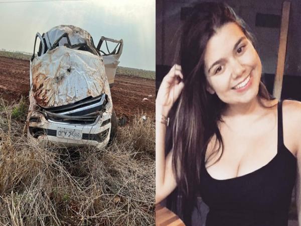 MT: Jovem morre ap&oacute;s caminhonete com 6 pessoas perder o controle e capotar em BR