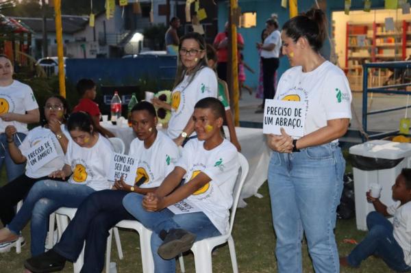 Sorriso: Roda de conversa &eacute; promovida na Pra&ccedil;a da Integra&ccedil;&atilde;o com temas de sa&uacute;de mental e autocuidado 
