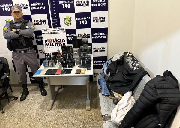 Sorriso: Quadrilha dos moletons &eacute; presa ap&oacute;s v&aacute;rios arrombamentos e furtos a com&eacute;rcios