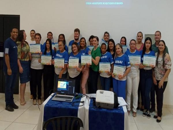 Vera: Curso de Assistente de Recursos Humanos é finalizado pela Prefeitura em parceria do SENAI