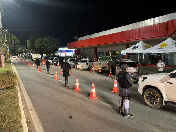 Sorriso: 11 s&atilde;o presos e 59 ve&iacute;culos apreendidos na Opera&ccedil;&atilde;o Lei Seca da Av. Tancredo Neves