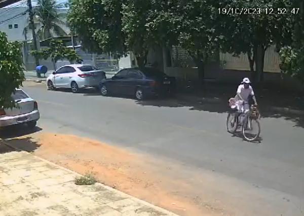 Sorriso: Mulher tem bicicleta e bolsa com 100 cartelas do MT CAP e 200 do Nort&atilde;o da Sorte furtadas enquanto deixava a filha na bab&aacute; no Jd. It&aacute;lia