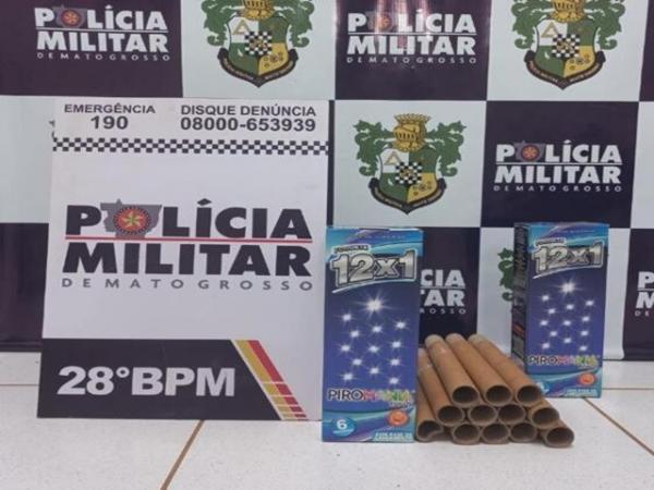 MT: PM apreende fogos que seriam usados por fac&ccedil;&atilde;o para "homenagem" durante sepultamento 