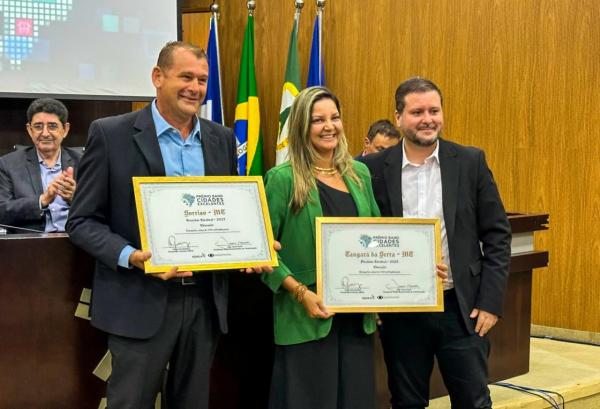 Sorriso recebe o Prêmio Band Cidades Excelentes com 1° lugar nos pilares Saúde e Bem-Estar, Sustentabilidade e Educação